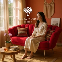 Sofa Czerwony LUX-4